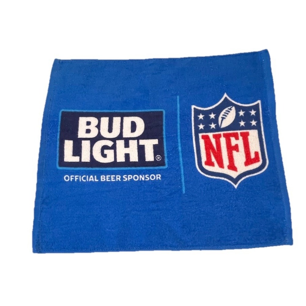 Bud Light & NFL Hand Towel (18x15) - Bud Light/NFL Rally Towel -‎ 2024 Season